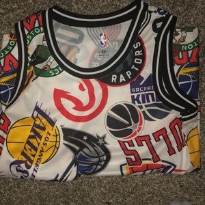 Multi team nba jersey